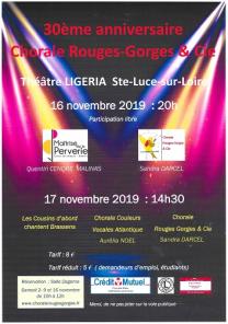 Affiche 30 ans chorale 501