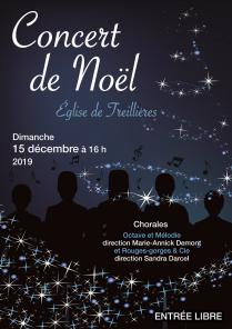 Affiche concert noel 2019